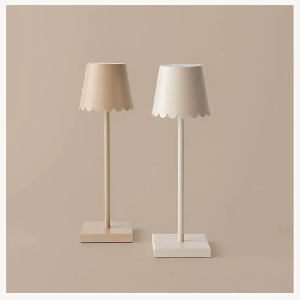 Jardines Domaine Home LED Scalloped Lamp | Jilly box Fall 2024